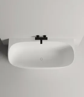 Ванна из искусственного камня Salini Sofia Wall S-Stone 102522MRH 170x80см RAL снаружи